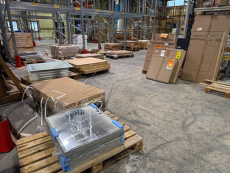 Parti speglar | 30 pall | med & utan ram