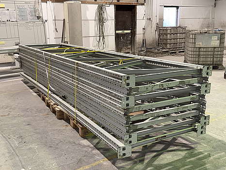 Pallstallage | Demonterat