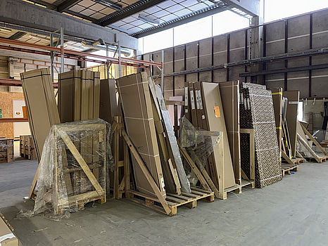 Stort parti duschväggar