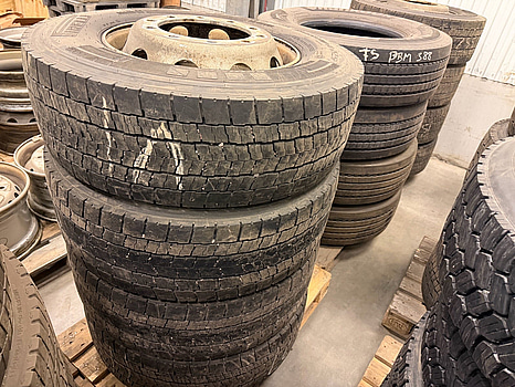 4 st lastbilshjul 315/70 R22,5