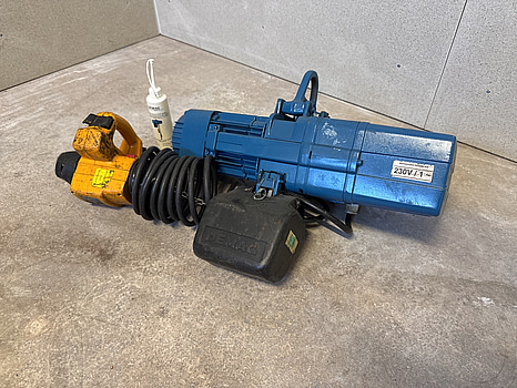 Lyftanordning Telfer Demag, Typ DKMES 2-250, 230V, blå