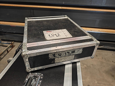 1 st, rackcase, 3HE, med dubbla lock, 1.