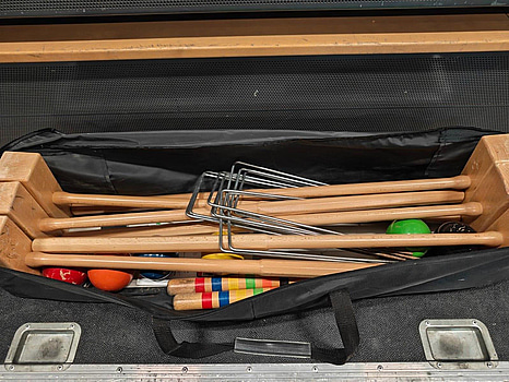 1 st, Londero krocket-set.