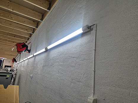 LED armaturer, Triproof, 9 st - Fri frakt