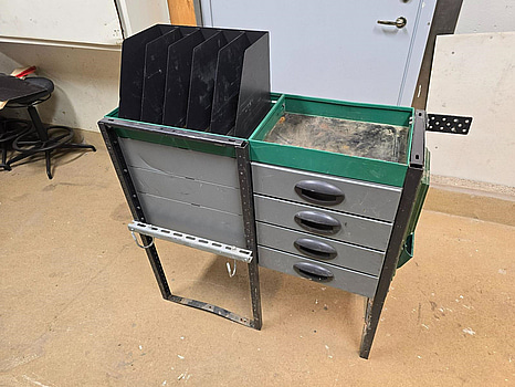 Verkstadsinredning till skåpbil