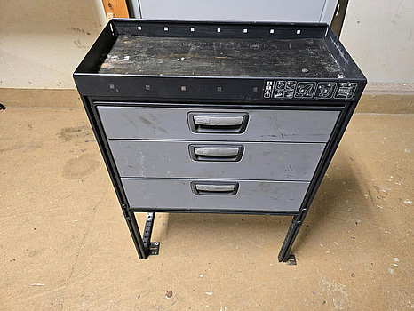 Verkstadsinredning för skåpbil 65cm