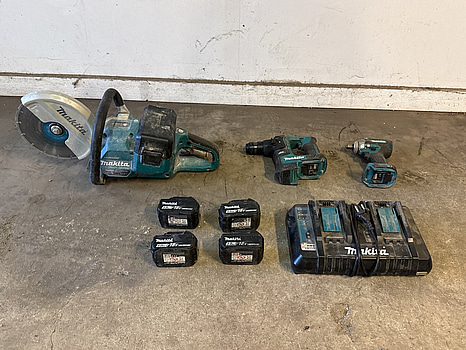 Kapsåg, slagborrmaskin & slagskruvdragare Makita