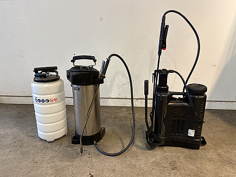 3 st avfettningssprutor