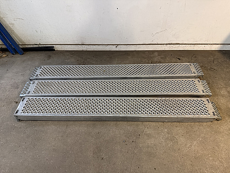 3 st lastramper | 2000x230x90 mm