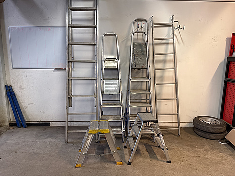 Aluminiumstegar & bockar