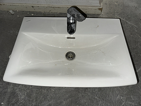 Handfat, inkl. blandare