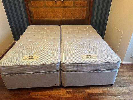 Dubbelsäng Hypnos, inkl. bäddmadrass