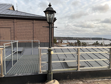 Lyktstolpe med 1 st. lykta