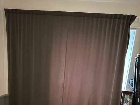 4 st. Gardinlängder, sammet