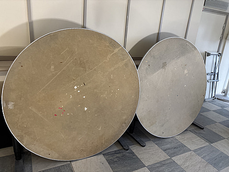 2 st. Bord, ihopfällbara