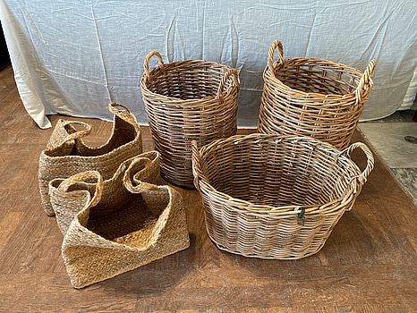 5 st. Korgar, Artwood och H&M