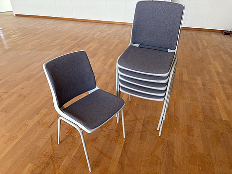 6 st. Konferensstolar FLOKK