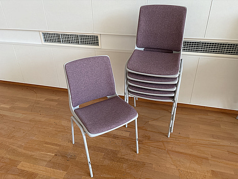 6 st. Konferensstolar FLOKK