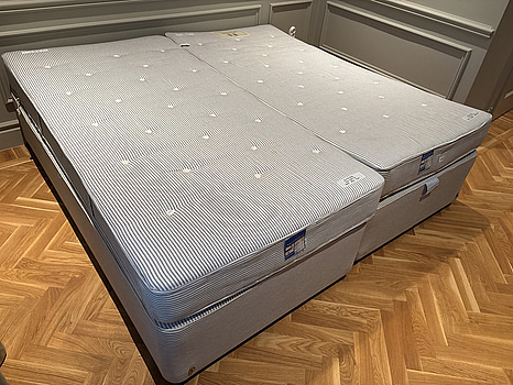 Dubbelsäng Hypnos inkl. resårmadrasser