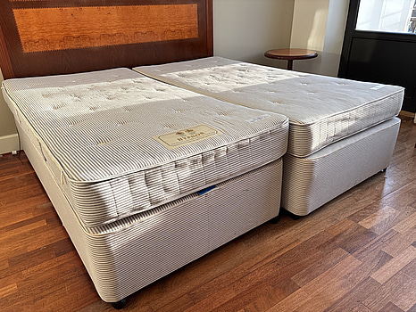 Dubbelsäng inkl. bäddmadrass