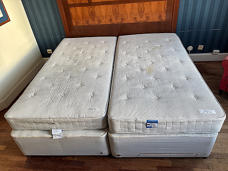 Dubbelsäng Hypnos inkl. resårmadrass