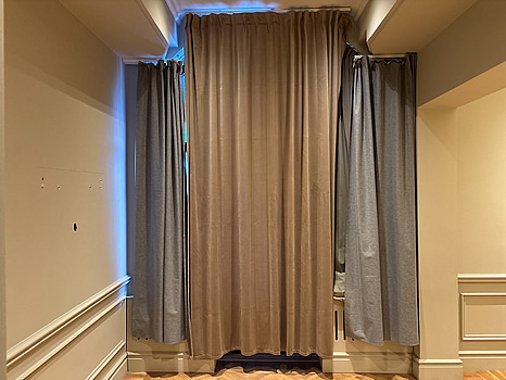 3 st. Gardiner, olika modeller