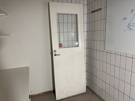 Innerdörr med fönster