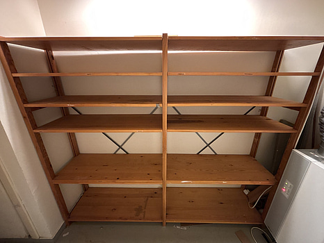 3 st. Hyllor, olika storlekar