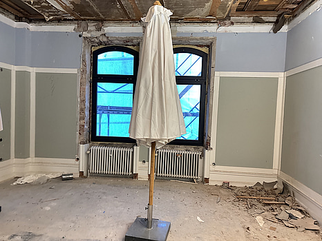 Parasoll inkl. parasolfot