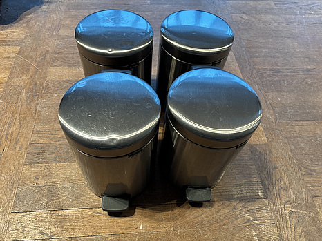 4 st. Papperskorgar Brabantia