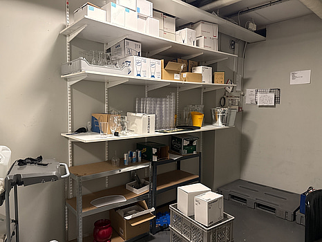 Parti med blandade glas