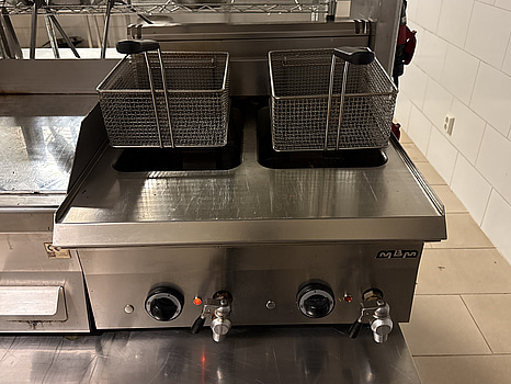 Dubbelfritös MBM EFB665 | 60 cm