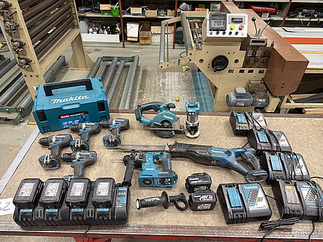 Maskinpaket Makita 8 st
