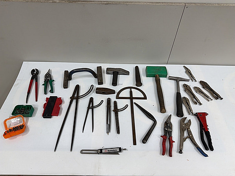 Verktyg för plåtslagare