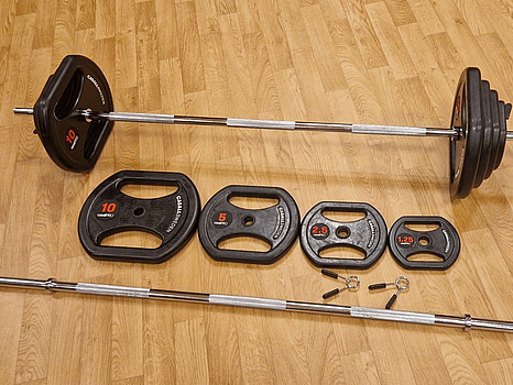 Skivstångsset BodyPump "heavy"