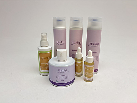 Hårvårdsprodukter Hjärtligt