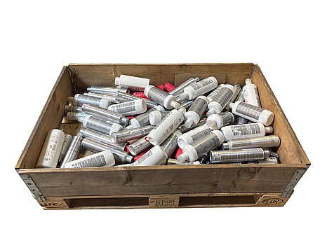 Parti med hårvårdsprodukter, diverse märken