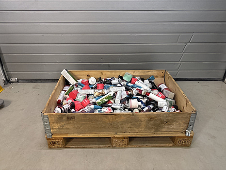 Parti med hårvårdsprodukter, diverse märken