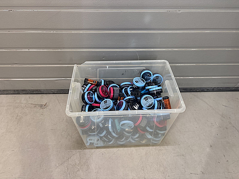 Parti med hårprodukter D:fi