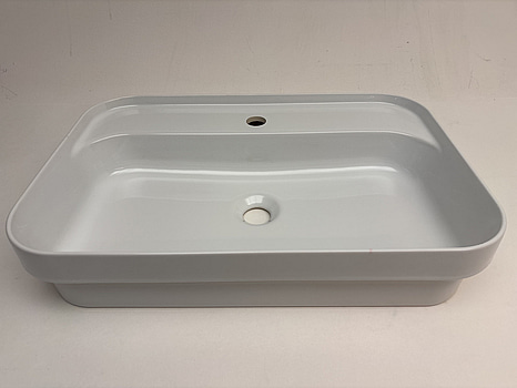 Diskho Disegno Ceramica, Lavabo Slim 60 incasso