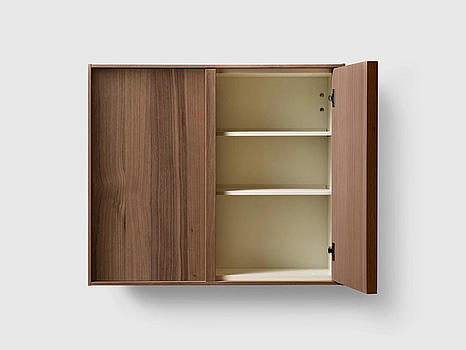 Väggskåp Haven H2/C80 - Walnut Wood