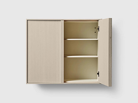 Väggskåp Haven H2/C80 - Light Ash Wood