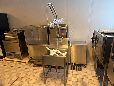 Förspolningsdusch med blandare, rostfritt