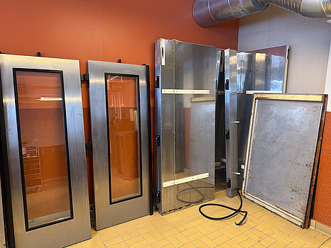 Nedmonterat jäs/kylrum