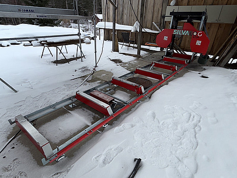 Stationärt Bandsågverk - Silvalog GT34