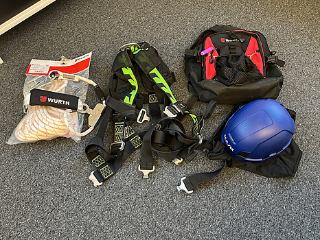 Fallskyddsset Miller QuickFit/ Wurth / KASK