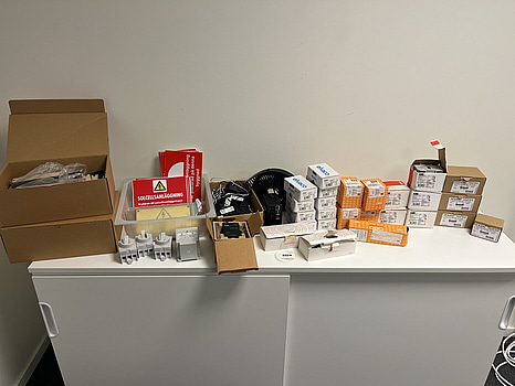 Diverse solcellsutrustning, ABB, elvaco, MGate