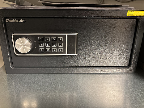 Litet kassaskåp Chubbsafes