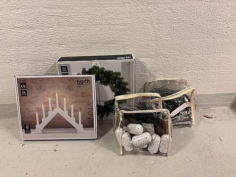 Ljusslingor och diverse julbelysning