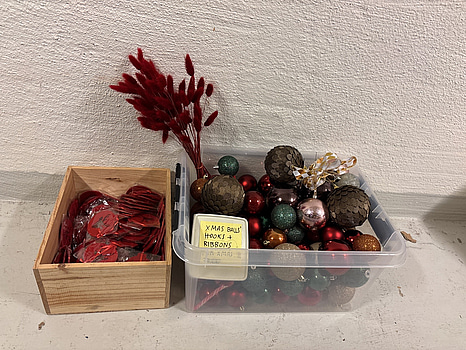 Diverse Julgransdekorationer